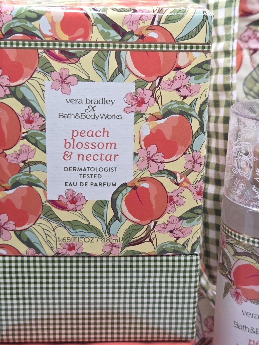 Bath & Body Works X Vera Bradley Peach Blossom and Nectar Deluxe Bundle!♡ - Picture 3 of 9